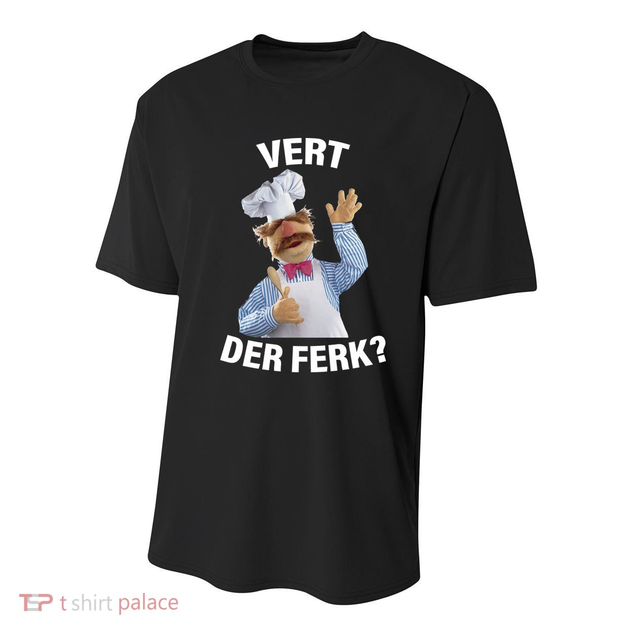 Vert Der Ferk Swedish Chef Youth Performance Sprint T-Shirt