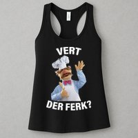 Vert Der Ferk Swedish Chef Womens Tank Top