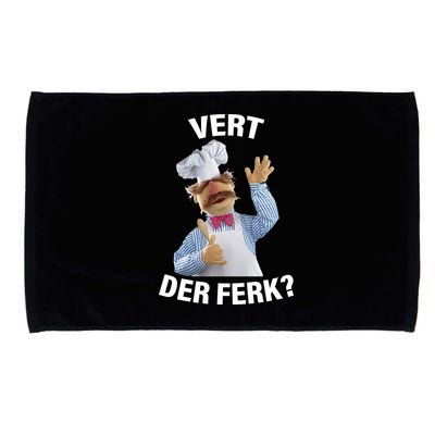 Vert Der Ferk Swedish Chef Microfiber Hand Towel