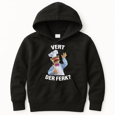Vert Der Ferk Swedish Chef Kids Hoodie