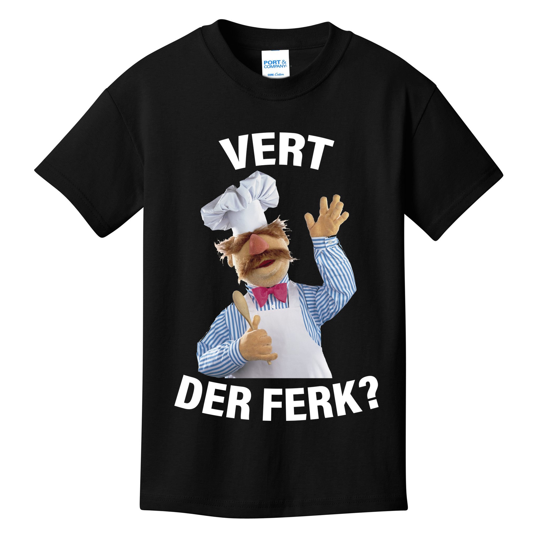 Vert Der Ferk Swedish Chef Kids T-Shirt