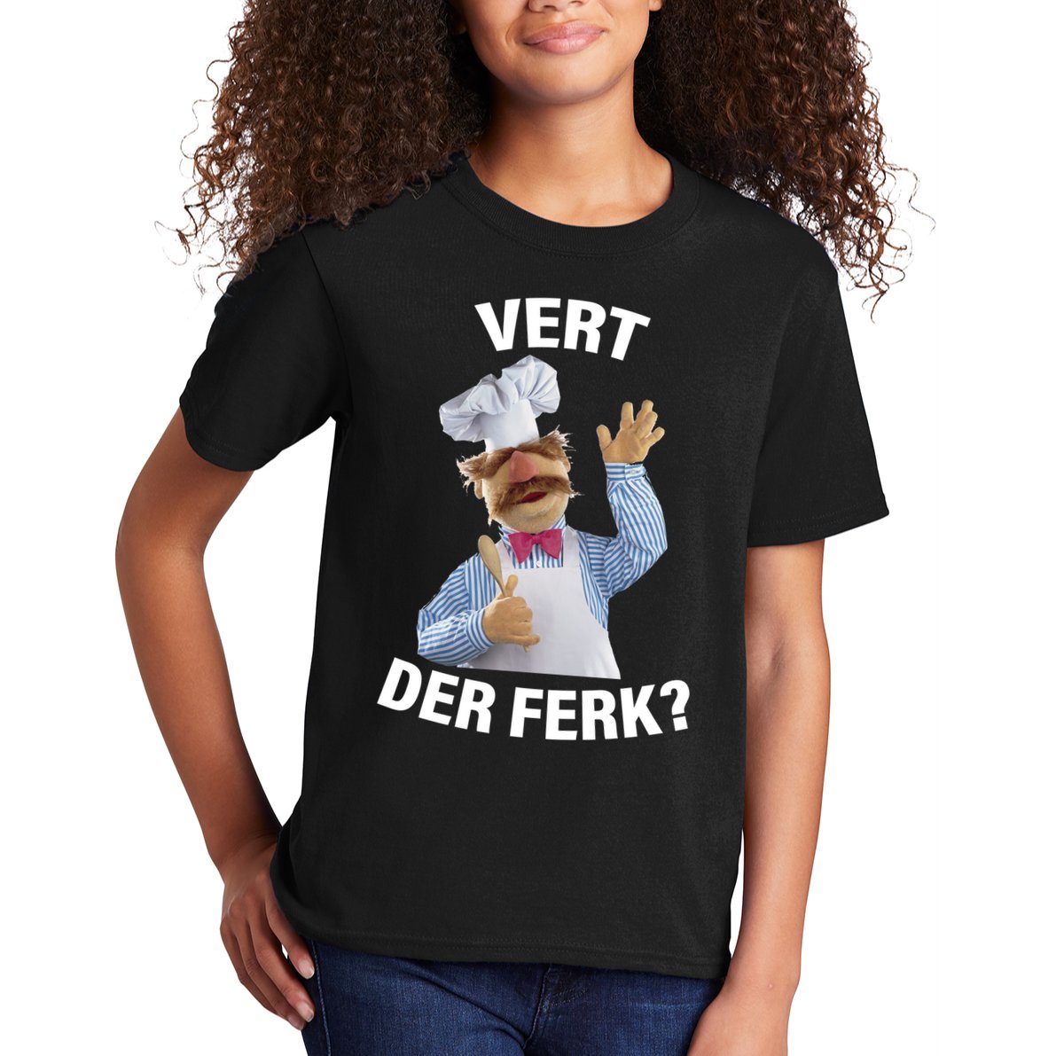 Vert Der Ferk Swedish Chef Kids T-Shirt