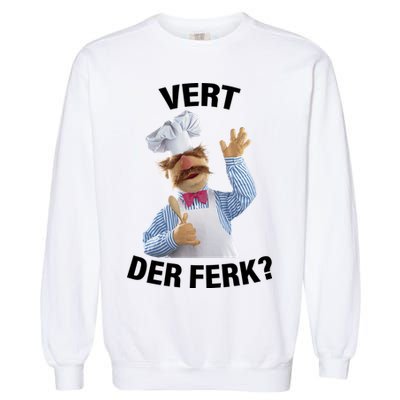 Vert Der Ferk Swedish Chef Garment-Dyed Sweatshirt