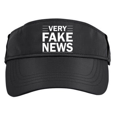 Very Fake News Funny Political Adult Drive Performance Visor