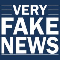 Very Fake News Funny Political Kids Sweatshirt