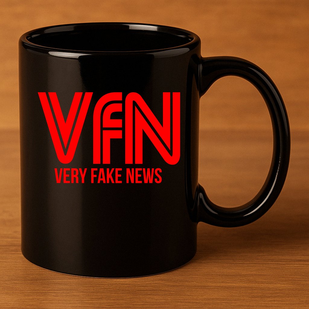 Very Fake News Network 11oz C Handle Ceramic Mug