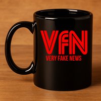 Very Fake News Network 11oz C Handle Ceramic Mug