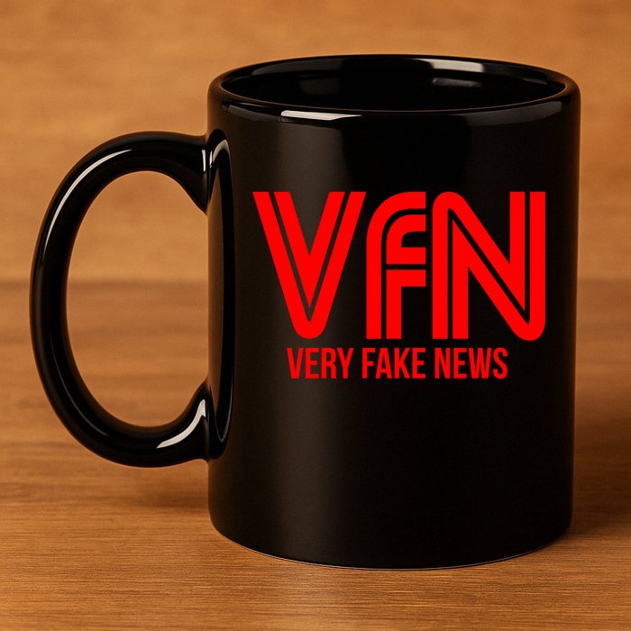 Very Fake News Network 11oz C Handle Ceramic Mug