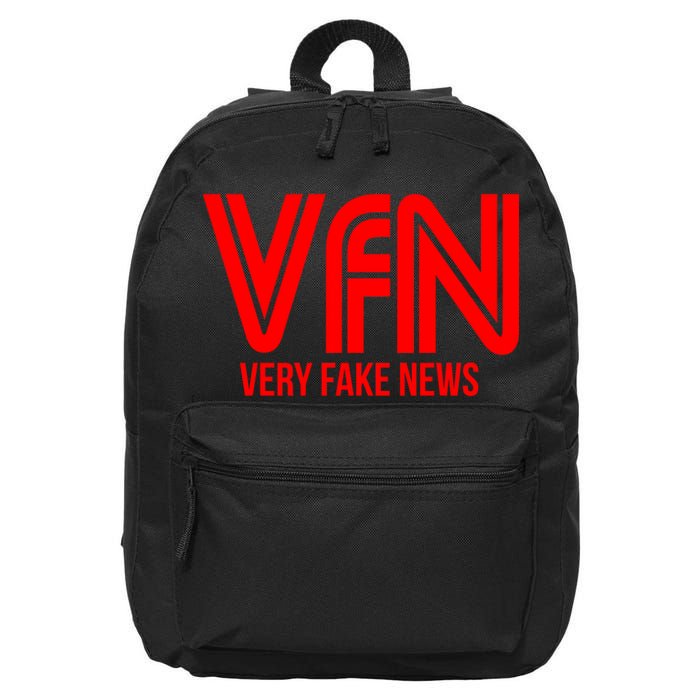 Very Fake News Network 16 in Basic Backpack