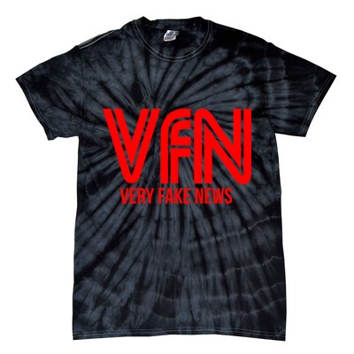 Very Fake News Network Tie-Dye T-Shirt