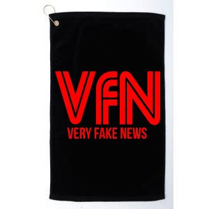 Very Fake News Network Platinum Collection Golf Towel