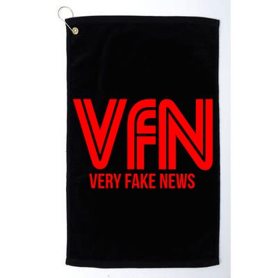 Very Fake News Network Golf Towel