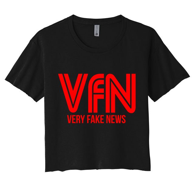 Very Fake News Network Crop Top