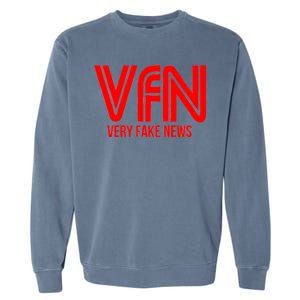 Very Fake News Network Garment-Dyed Sweatshirt