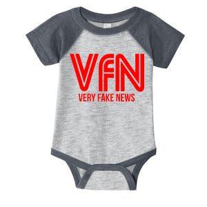 Very Fake News Network Infant Baby Jersey Bodysuit