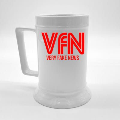 Very Fake News Network Beer Stein