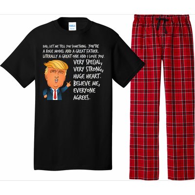 Very Special Dad Donald Trump Fathers Day Pajama Set