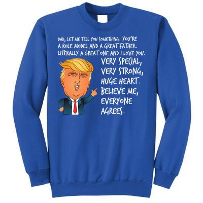 Very Special Dad Donald Trump Fathers Day Sweatshirt