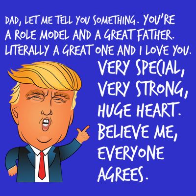 Very Special Dad Donald Trump Fathers Day T-Shirt