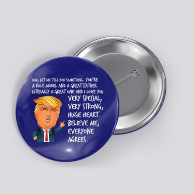 Very Special Dad Donald Trump Fathers Day Button