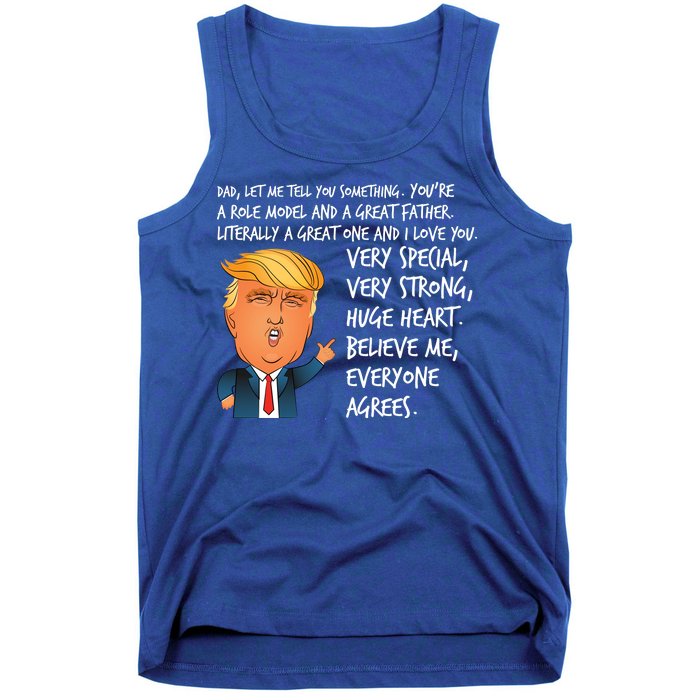 Very Special Dad Donald Trump Fathers Day Tank Top