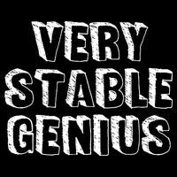 Very Stable Genius Flat Bill Trucker Hat