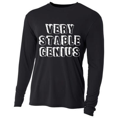 Very Stable Genius Cooling Performance Long Sleeve Crew