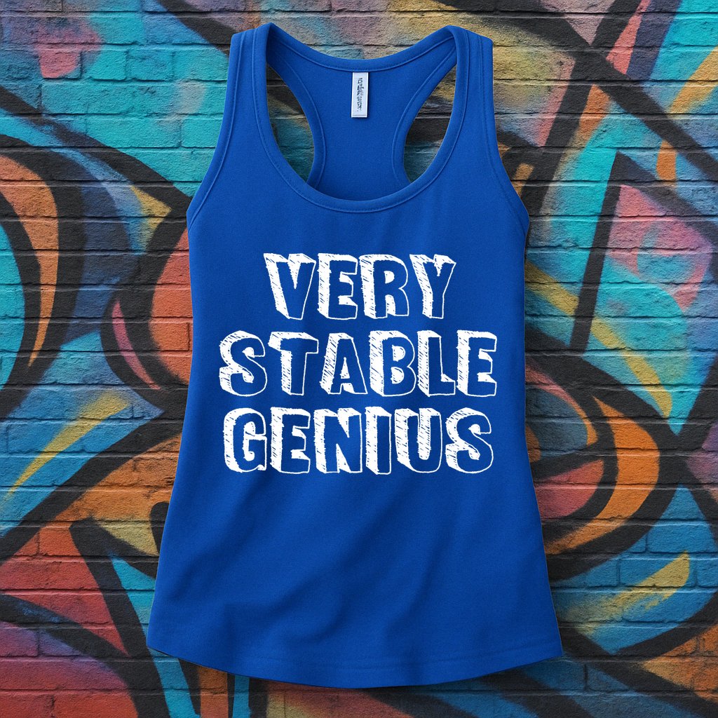 Very Stable Genius Womens Tank Top