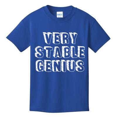Very Stable Genius Kids T-Shirt