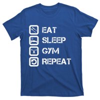 Vintage Eat Sleep Gym Repeat Gift T-Shirt