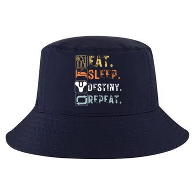 Vintage Eat Sleep Destiny Repeat Funny Eat Sleep Destiny Cool Comfort Performance Bucket Hat