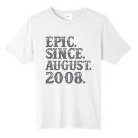 Vintage Epic Since August 2008 Birth Year Legendary Gifts Tall Fusion ChromaSoft Performance T-Shirt