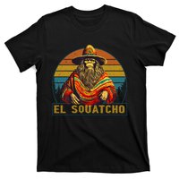 Vintage El Squatcho Bigfoot Retro Saquatch T-Shirt