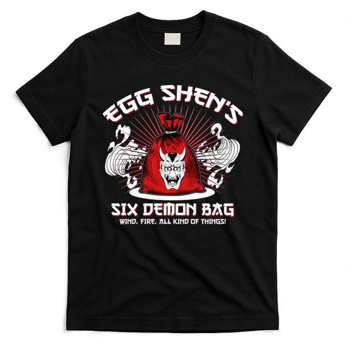 Vintage Egg Shen's Six Demon Bag Wind Fire All Kind Of Things T-Shirt