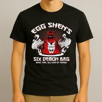 Vintage Egg Shen's Six Demon Bag Wind Fire All Kind Of Things T-Shirt