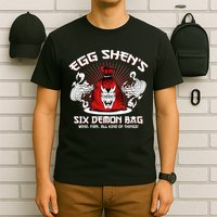Vintage Egg Shen's Six Demon Bag Wind Fire All Kind Of Things T-Shirt