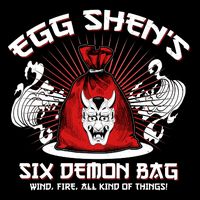 Vintage Egg Shen's Six Demon Bag Wind Fire All Kind Of Things T-Shirt