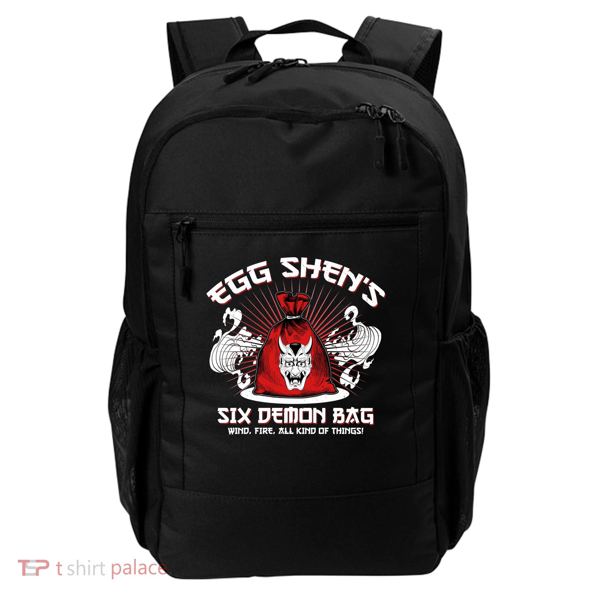 Vintage Egg Shen's Six Demon Bag Wind Fire All Kind Of Things Backpack