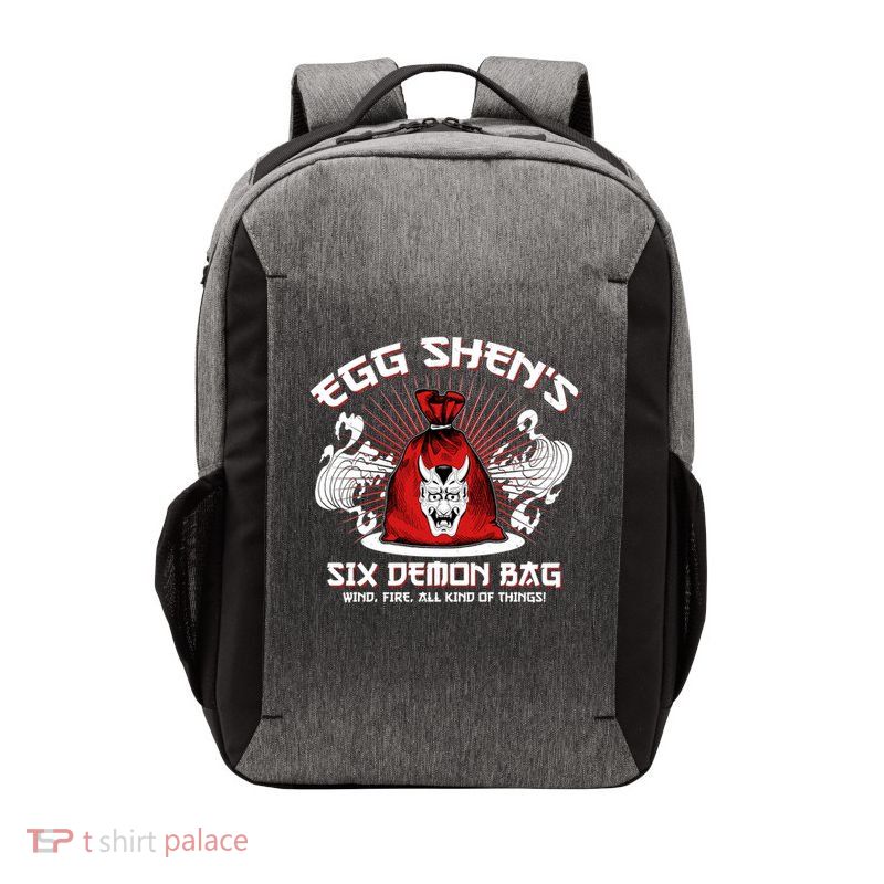 Vintage Egg Shen's Six Demon Bag Wind Fire All Kind Of Things Vector Backpack