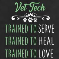 Vet Tech Trained To Serve Heal Love Adult Drive Performance Visor