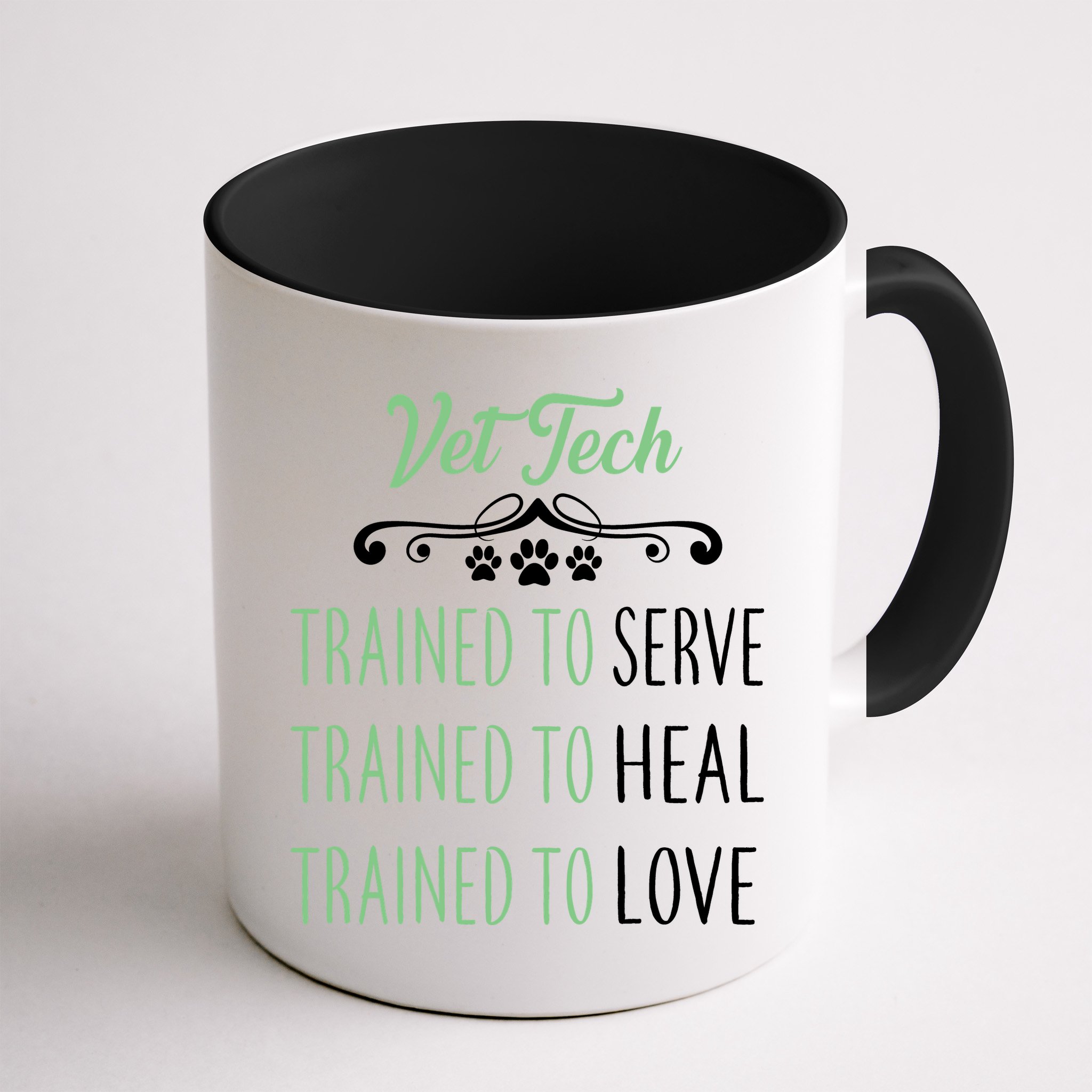Vet Tech Trained To Serve Heal Love Mug