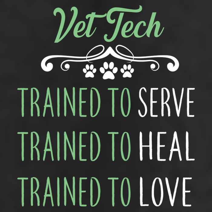 Vet Tech Trained To Serve Heal Love Beanie