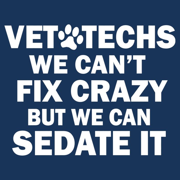 Vet Techs We Can't Fix Crazy But Can Sedate It Infant Baby Jersey Bodysuit