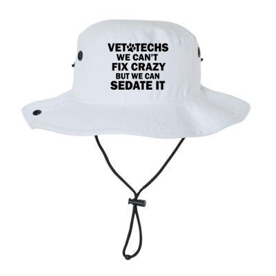 Vet Techs We Can't Fix Crazy But Can Sedate It Legacy Cool Fit Booney Bucket Hat