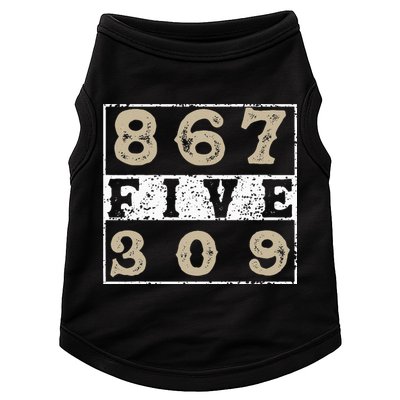 Vintage Eighties Tee 867 Five 309 Apparel and Funny 80's Doggie Tank