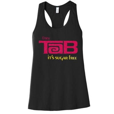 Vintage Enjoy Tab Cola Rip Tab Women's Racerback Tank