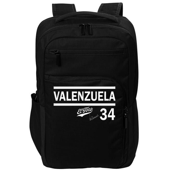 Valenzuela El Toro 34 Los Angeles Throwback Impact Tech Backpack