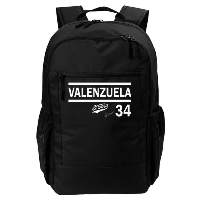 Valenzuela El Toro 34 Los Angeles Throwback Daily Commute Backpack