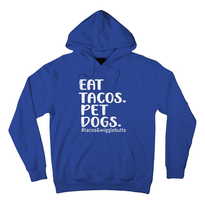 Vintage Eat Tacos Pet Dogs Tacos Hoodie