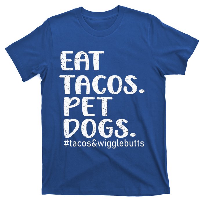 Vintage Eat Tacos Pet Dogs Tacos T-Shirt